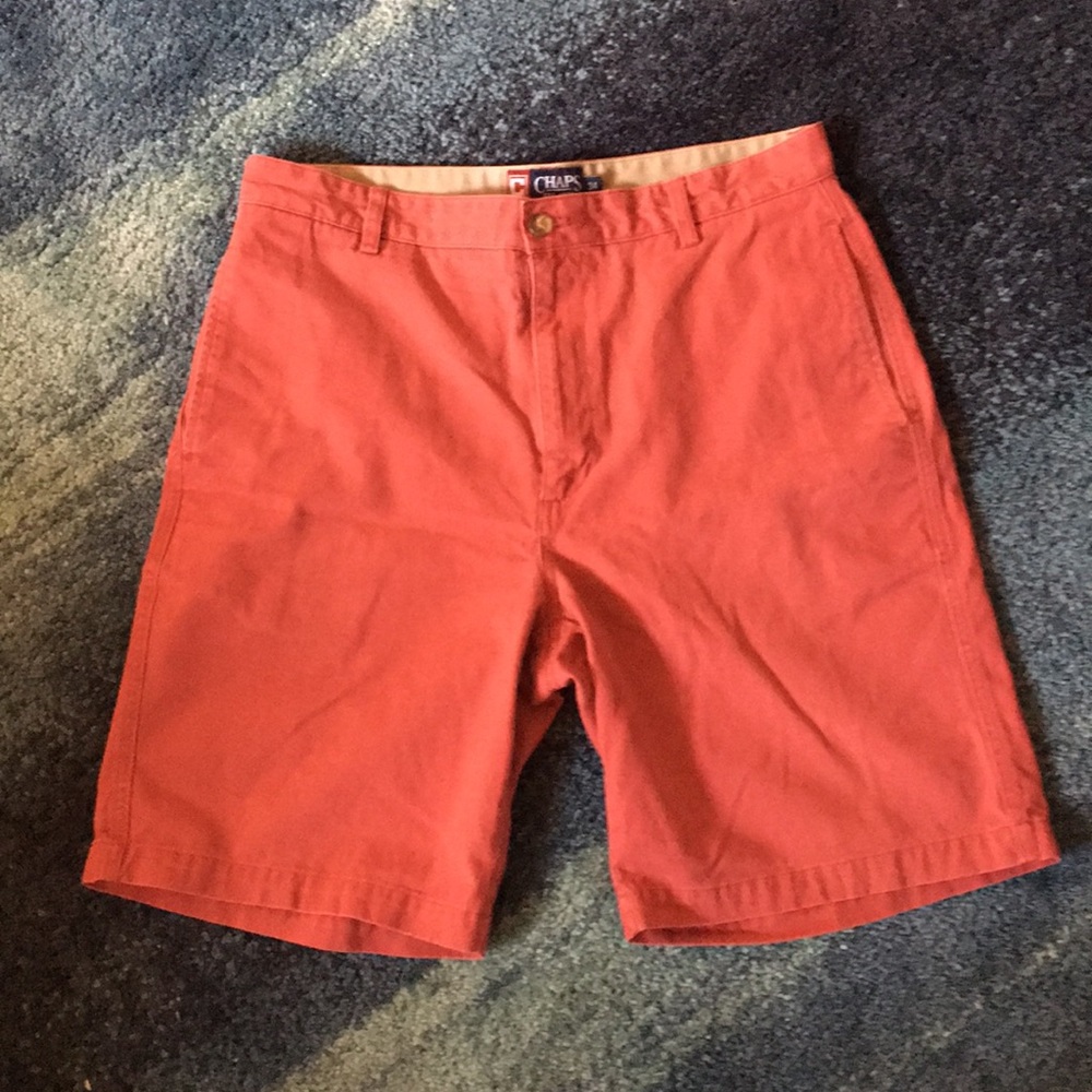 Dusty red Chaps shorts